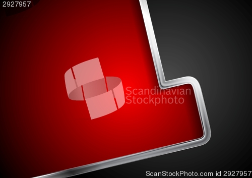 Image of Abstract corporate metallic design