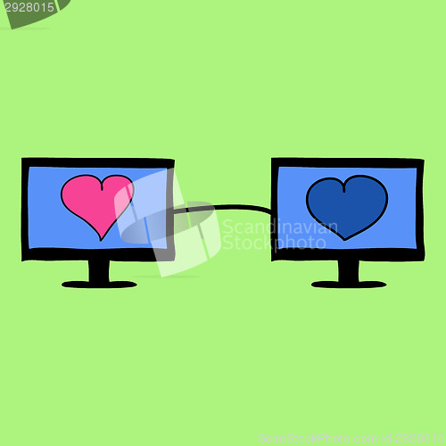 Image of Virtual love