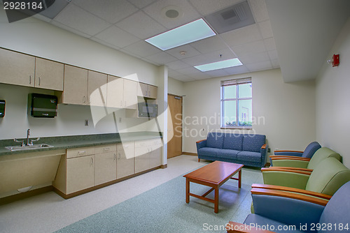 Image of doctor patient lounge