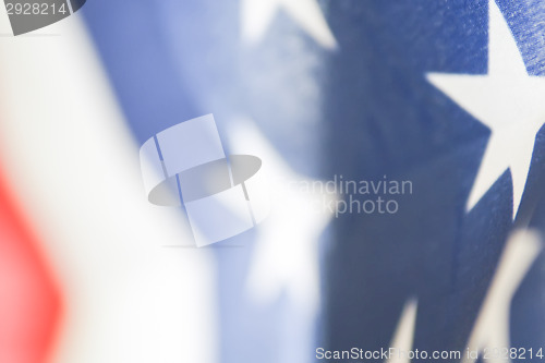 Image of american flag abstract
