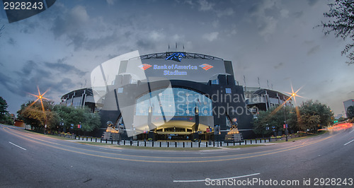 Image of CHARLOTTE, NORTH CAROLINA - August, 2014: View of the newly reno