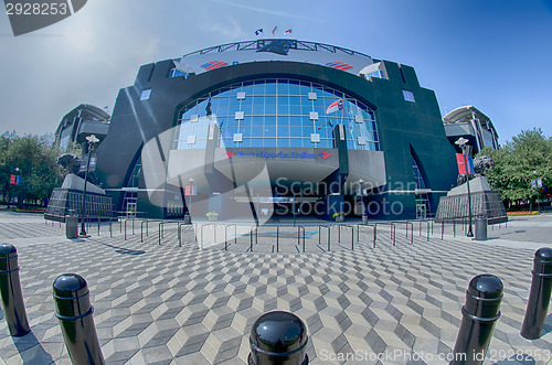 Image of CHARLOTTE, NORTH CAROLINA - August, 2014: View of the newly reno