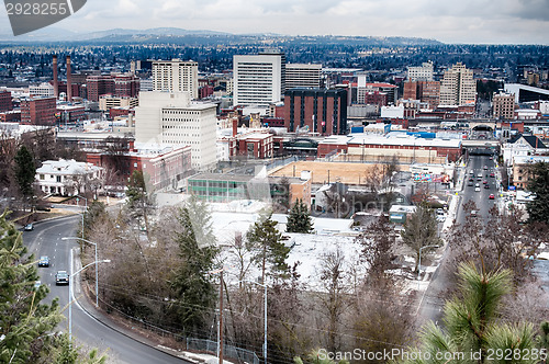 Image of 5th march 2010, spokane wa - spring in spokane washington