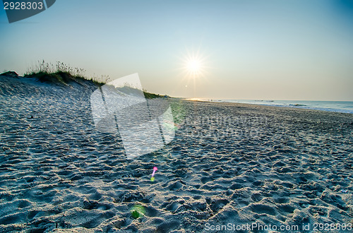 Image of Atlantic Ocean at Cape Hatteras North Carolina