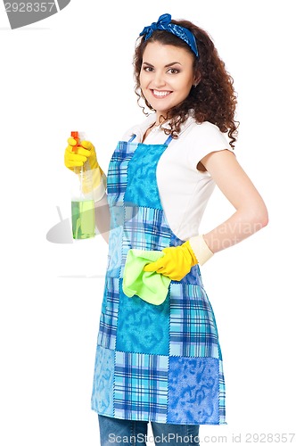 Image of Young housewife