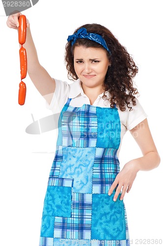 Image of Young housewife