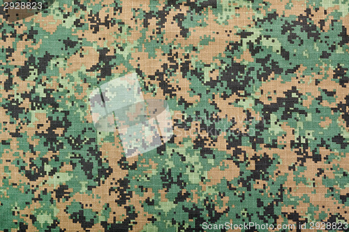 Image of Digital camouflage pattern