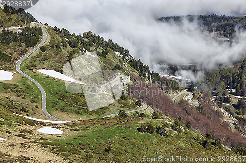 Image of Road to Col de Pailheres