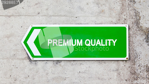 Image of Green sign - Premium quality