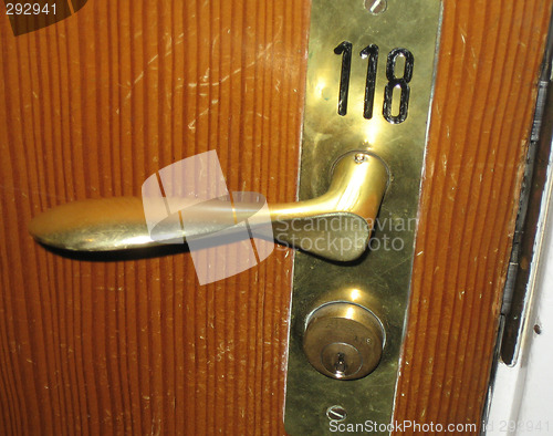 Image of Hotel door