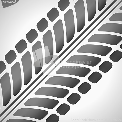 Image of Tire tracks