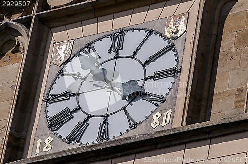 Image of Tower clock.