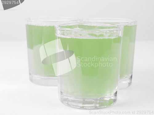 Image of Green apple juice