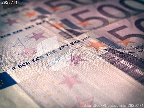 Image of Retro look Euro note