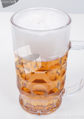 Image of Lager beer glass