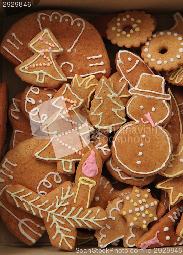 Image of christmas homemade gingerbread