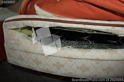 Image of Broken bed