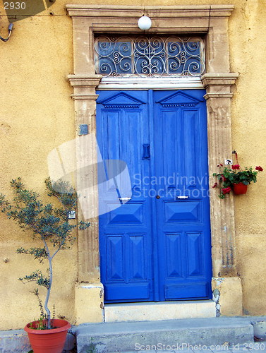 Image of Beautiful Door. Nicosia. Cyprus