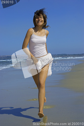 Image of Happy running