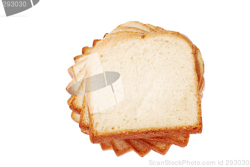 Image of spiral tower toast bread