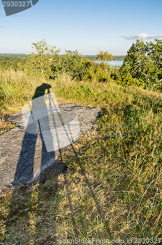 Image of Photographers shadow