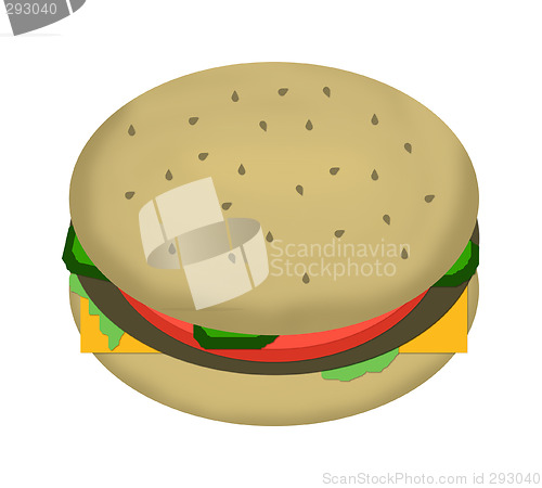 Image of Single Patty Cheeseburger