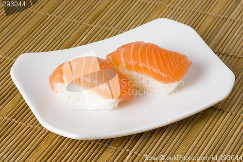 Image of Sushi - Salmon Nigiri

