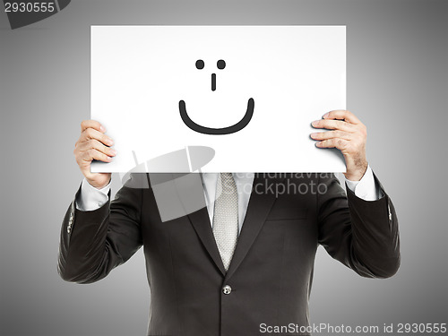 Image of business man smile