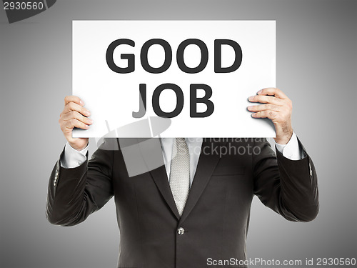 Image of business man smile