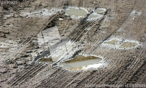 Image of Truck tracks
