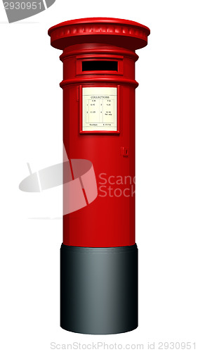 Image of Red Pillar Box