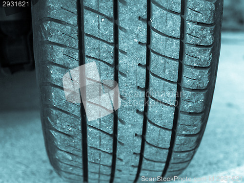 Image of Wheel tyre