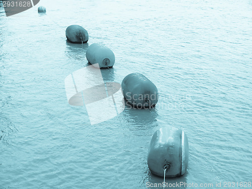 Image of Life buoy in water