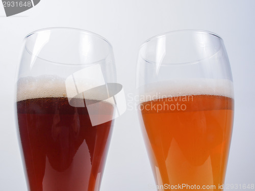 Image of Two glasses of German beer