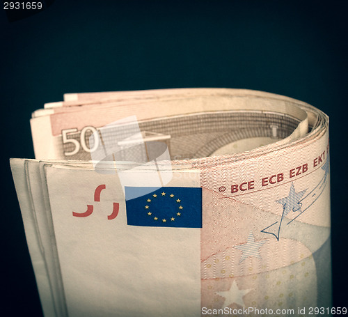 Image of Retro look Euro note