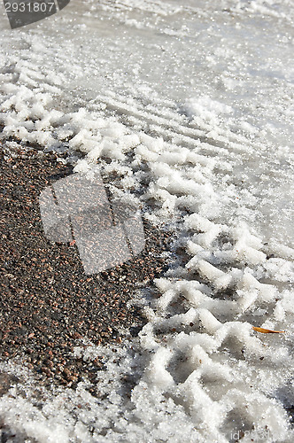 Image of Frozen street