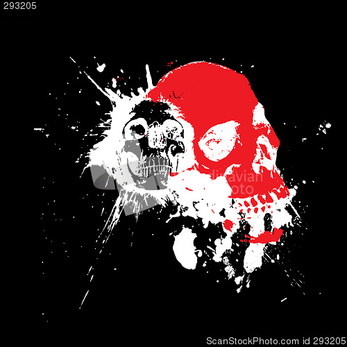 Image of halloween skull