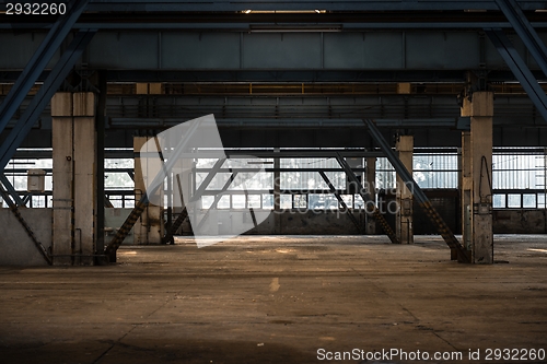 Image of Large industrial hall of a repair station