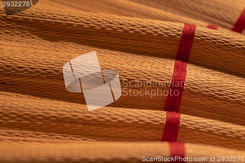 Image of Bamboo texture with bright light