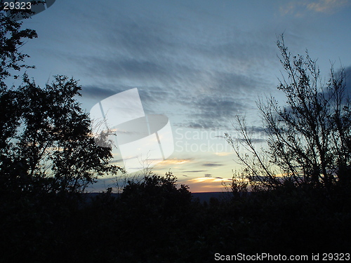 Image of sun and darkness