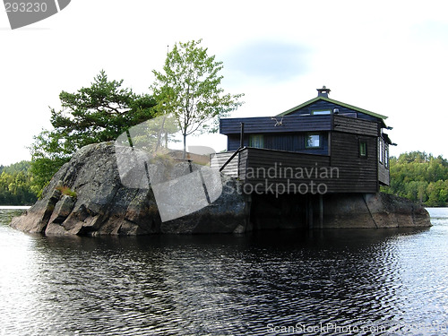 Image of Cabin on an small Norwegian island