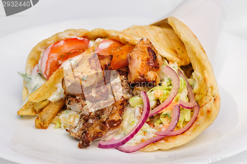 Image of greek gyros