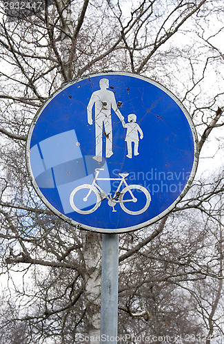 Image of Pedestrian and cycle route