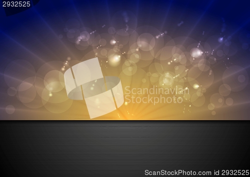 Image of Bright sunlight vector background