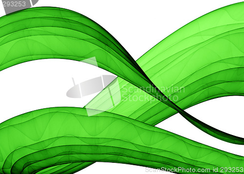 Image of green waves