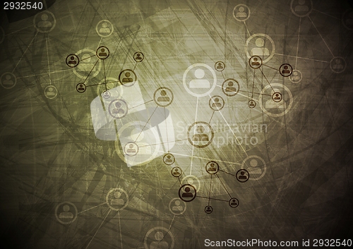 Image of Tech grunge abstract background