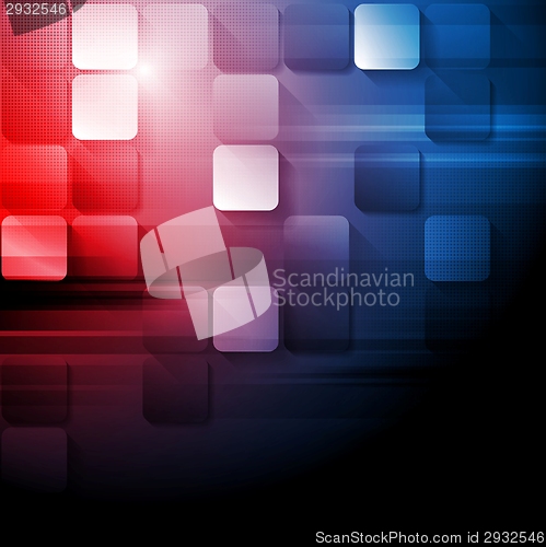 Image of Tech modern bright background