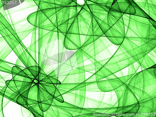 Image of green abstract background