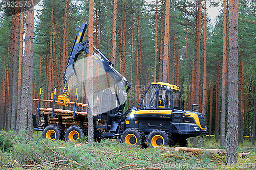 Image of Ponsse Forwarder Buffalo at Work