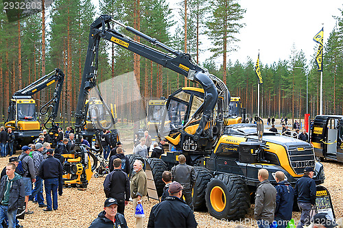 Image of Ponsse Scorpion King Harvester on Display